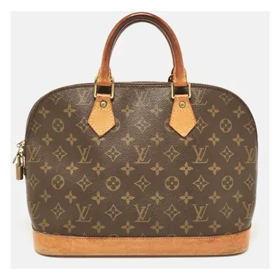 Louis Vuitton Monogram Canvas Alma PM Bag