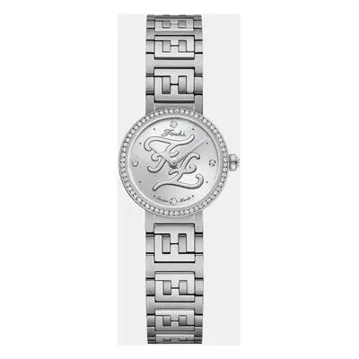 Fendi Silver Steel Watch