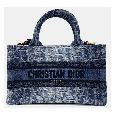 Christian Dior Oblique Book Tote Mini Bag