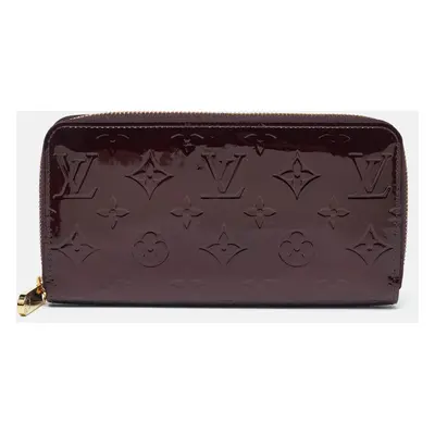 Louis Vuitton Amarante Monogram Vernis Zippy Wallet