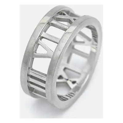 Tiffany & Co. Atlas 18k White Gold Ring Size