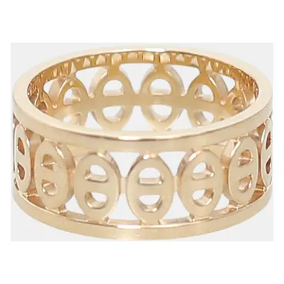 Hermes 18k Rose Gold Chaine d'ancre Divine Ring EU