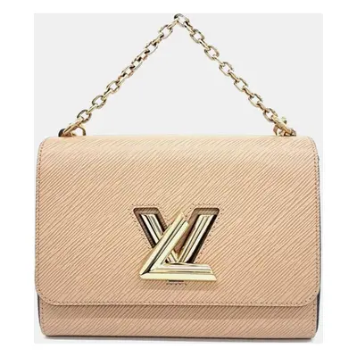 Louis Vuitton Beige Epi Leather Twist MM Shoulder Bag