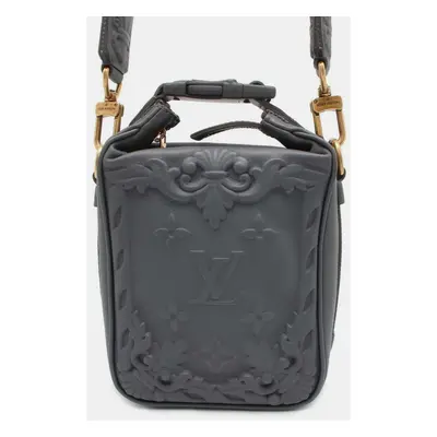 Louis Vuitton Gray Calf Leather Cruiser Messenger