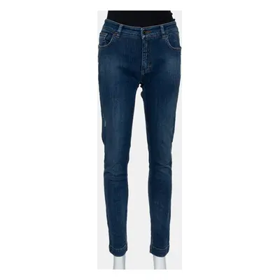 Dolce & Gabbana Blue Denim Skinny Audrey Jeans