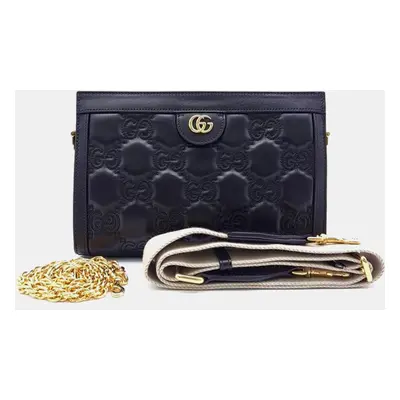 Gucci Black Leather Small Shoulder Bag