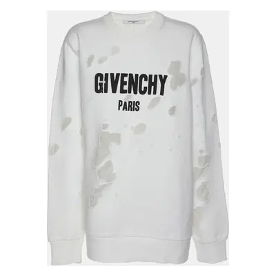 Givenchy White Fabric Sweater