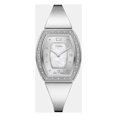 Fendi Silver Steel Watch