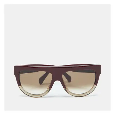 Celine Burgundy/Brown Gradient CL 41026/S Shadow Sunglasses