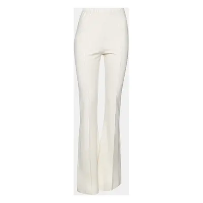 Sablyn Ivory Stretch Knit Flared Pants