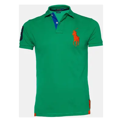 Polo Ralph Lauren Green Cotton Pique Polo T-Shirt