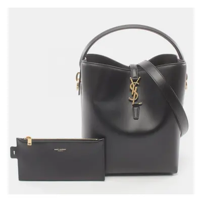 Saint Laurent Leather Black Le Handbag