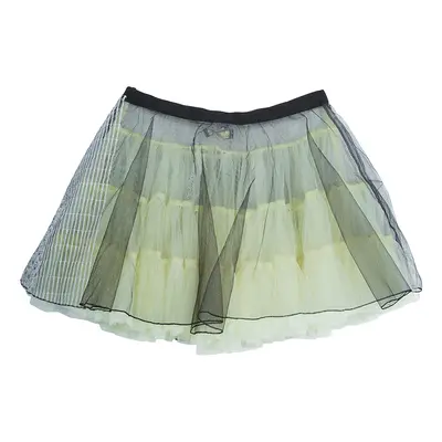 Roma e Tosca Yellow Tulle Overlay Skirt