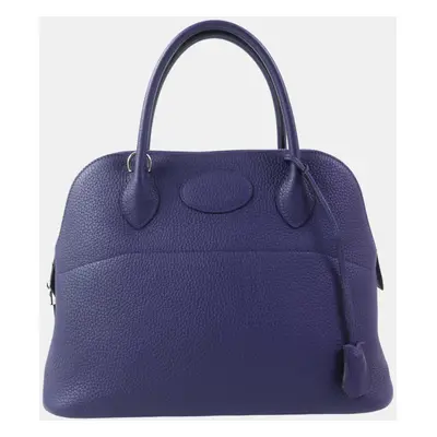 Hermes Bored Clemence Handbag Y2020 Blue Others