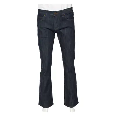 Roberto Cavalli Blue Denim Straight Fit Jeans