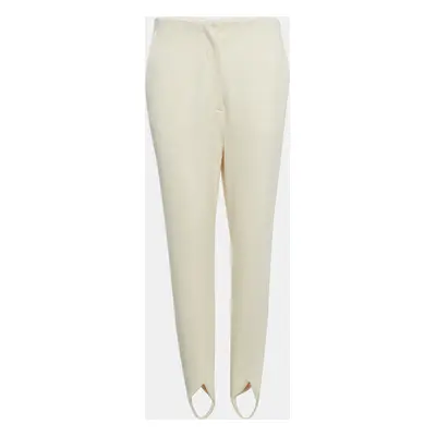 Nanushka Cream Jersey Darby Stirrup Leggings