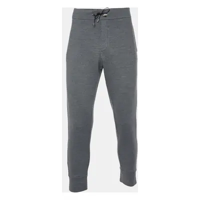 Emporio Armani Grey Knit Jogger Pants