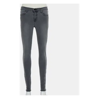 J Brand Grey Denim Super Skinny Maria Jeans