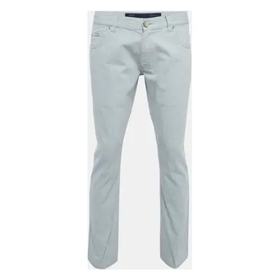 Armani Collezioni Light Blue Denim Slim Fit Jeans Waist 33''