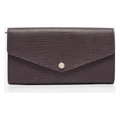 Louis Vuitton Quetsche Epi Leather Sarah Wallet