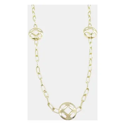 Cartier Pasha Necklace 18k Yellow Gold Shell White Metal