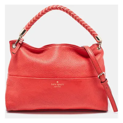 Kate Spade Red Leather Elliot Place Carmina Shoulder Bag