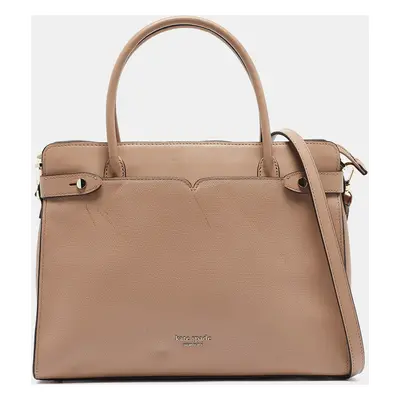 Kate Spade Beige Leather Large Classic Tote