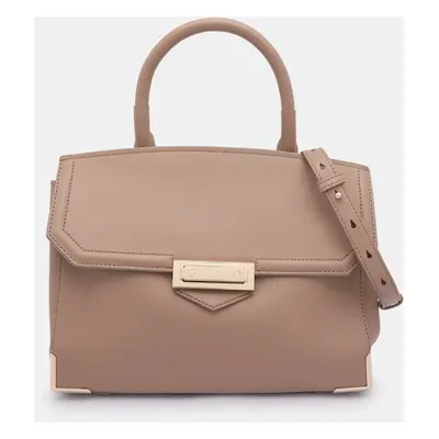 Alexander Wang Beige Leather Marion Skeletal Satchel