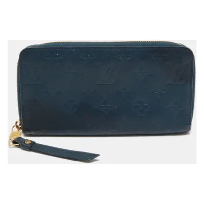 Louis Vuitton Orage Monogram Empreinte Leather Zippy Wallet