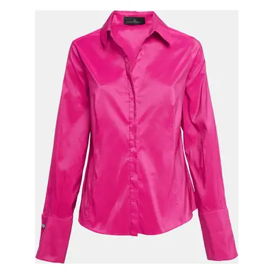 CH Carolina Herrera Pink Button Front Shirt