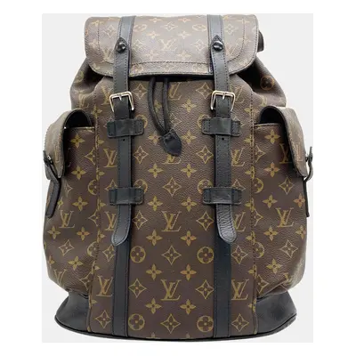 Louis Vuitton Brown Monogram Canvas Christopher Rucksack