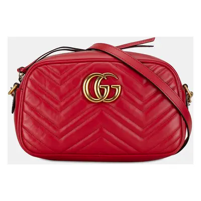 Gucci Small GG Marmont Matelasse Crossbody Bag