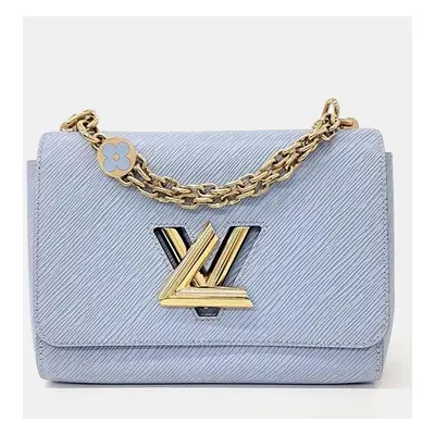 Louis Vuitton Blue Epi Leather Twist MM Handbag