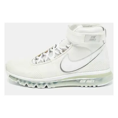 Nike Air White Canvas Max Hi Kim Jones Sneakers Size 42.5