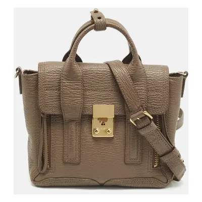 3.1 Phillip Lim Beige Leather Pashli Satchels