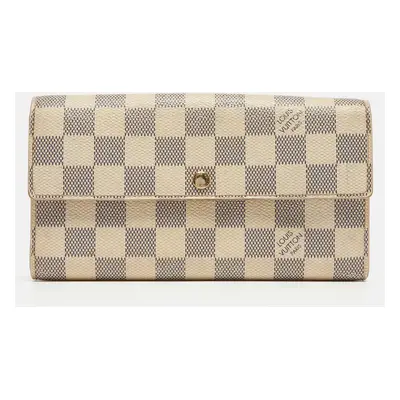 Louis Vuitton Damier Azur Canvas Sarah Wallet