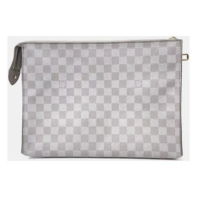 Louis Vuitton Grey Damier Graphite Canvas Clutch Bag