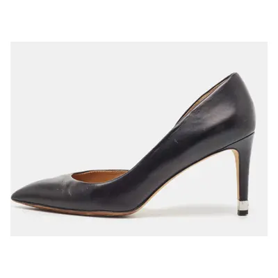 Marc by Marc Jacobs Black Leather D'orsay Pumps Size 38.5