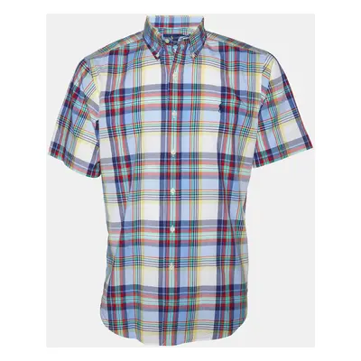 Ralph Lauren Muliticolor Cotton Checkered Half Sleeve Shirt