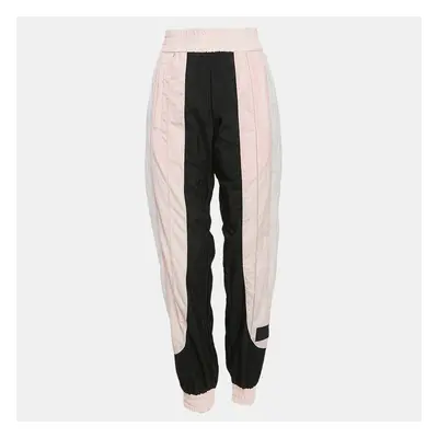 Palm Angels Pink Synthetic Paneled Trackpants