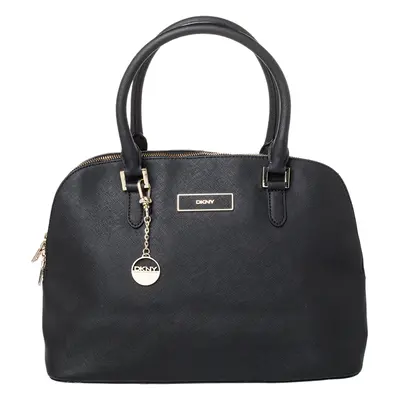 Dkny Black Leather Satchel