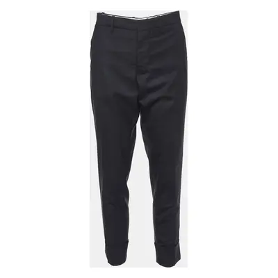 Marni Black Wool Tailored Trousers