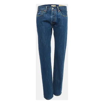 Burberry Blue Denim Straight Leg Jeans Waist 28"