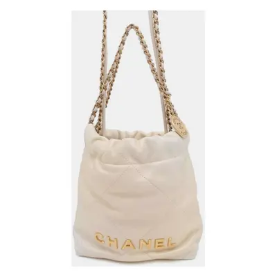 Chanel Leather Chanel Coco Mark Shoulder Bag