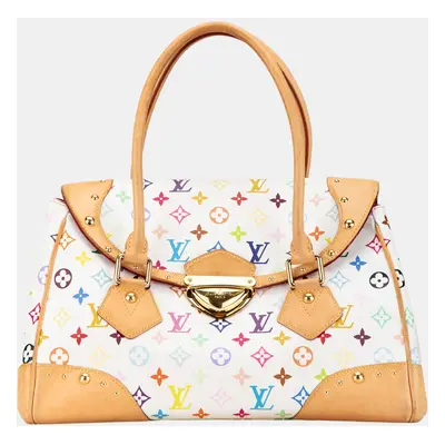 Louis Vuitton White Monogram Multicolore Beverly GM