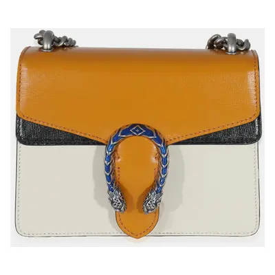 Gucci Tri-Colour Leather Enamel Mini Dionysus