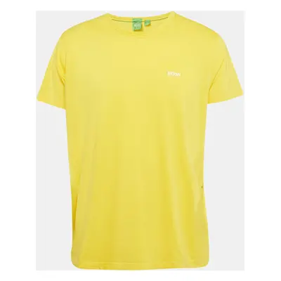 Hugo Boss Yellow Jersey Short Sleeve T-Shirt