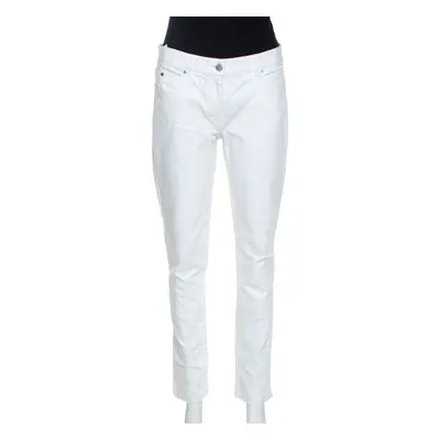 Michael Kors White Denim Straight Fit Jeans