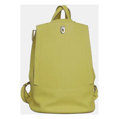 Hermes Lime Evercolor Leather GR24 Backpack