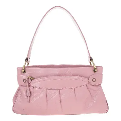 Marc Jacobs Pink Leather Lola Bag With Umbrella